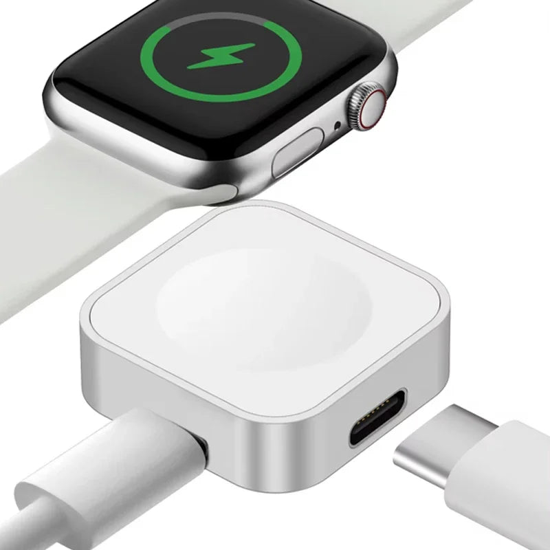 Ask SEMMI™ Magnetic Charger Adapter for Apple Watch USB-C / iPhone Power Fast Charger Cable