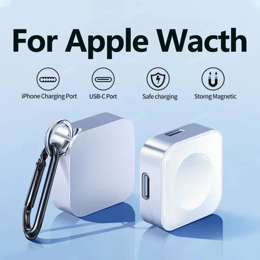 Ask SEMMI™ Magnetic Charger Adapter for Apple Watch USB-C / iPhone Power Fast Charger Cable